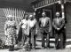 Thessalon Allens Visit Arthur Twp Allens c1947
Sarah (Markle), Ross Crockford, Herb, Harry & Nelson Allen